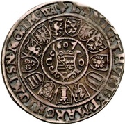 ¼ Thaler - John Casimir and John Ernest, Germany, 1604-1611 reverse image