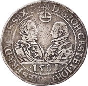½ Thaler - John Casimir and John Ernest obverse image