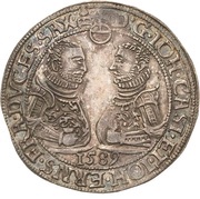 ½ Thaler - John Casimir and John Ernest obverse image