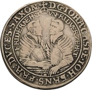 ½ Thaler - John Casimir and John Ernest obverse image