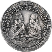 ½ Thaler - John Casimir and John Ernest obverse image