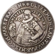 ½ Thaler - John Casimir and John Ernest, Germany, 1624-1629 reverse image
