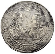 1 Thaler - John Casimir and John Ernest II obverse image