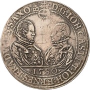 1 Thaler - John Casimir and John Ernest obverse image