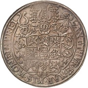 1 Thaler - John Casimir and John Ernest, Germany, 1580 reverse image
