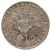 1 Thaler - John Casimir and John Ernest, Germany, 1597-1599 reverse image