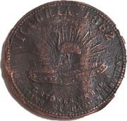 1 Penny - Miller Brothers Melbourne, Victoria obverse image