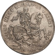 2 Thalers - John Casimir, Germany, 1629 reverse image