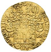 1 Ducat - John Ernest II, Germany, 1635-1636 reverse image