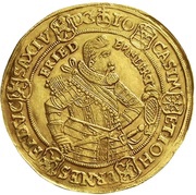 5 Ducats - John Casimir and John Ernest II obverse image