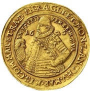 5 Ducats - John Casimir and John Ernest II, Germany, 1625 reverse image