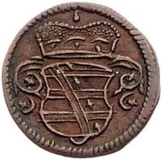 1 Heller - John Ernest VIII obverse image