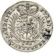 1 Groschen - Christian Ernest and Francis Josias, Germany, 1737 reverse image