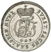 1⁄24 Thaler - Christian Ernest and Francis Josias obverse image