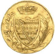 6 Kreuzers - Francis Frederick Anthony Gold Pattern obverse image
