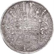 1 Thaler - John Ernest VIII, Germany, 1687 reverse image