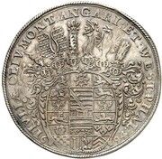 1 Thaler - John Ernest VIII, Germany, 1694 reverse image