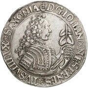 1 Thaler - John Ernest VIII Saalfelder Ausbeute obverse image