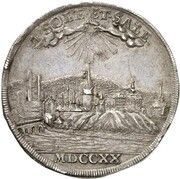 1 Thaler - John Ernest VIII Saalfelder Ausbeute, Germany, 1720 reverse image
