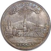 1 Thaler - John Ernest VIII Saalfelder Ausbeute, Germany, 1720 reverse image