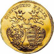 1 Ducat - Francis Josias Marriage obverse image