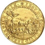 2 Ducats - Francis Josias Death of Christian Ernest obverse image