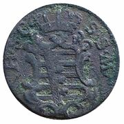 ½ Pfennig - Ernest Frederick obverse image