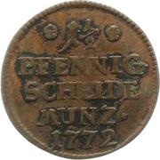 1½ Pfennig - Ernest Frederick reverse image