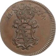 1½ Pfennig - Ernest Frederick obverse image
