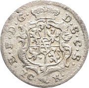 1 Conventionskreuzer - Ernest Frederick obverse image