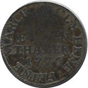 1⁄12 Thaler - Ernest Frederick, Germany, 1774-1785 reverse image