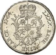 ⅙ Thaler - Francis Josias, Germany, 1764 reverse image