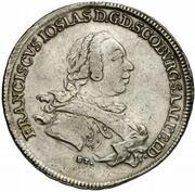 1 Thaler - Francis Josias obverse image