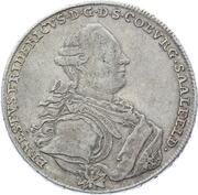 1 Thaler - Ernest Frederick obverse image
