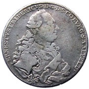 1 Thaler - Ernest Frederick obverse image