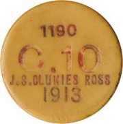 10 Cents reverse image