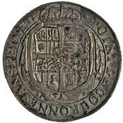 Reichsthaler - Albert III, Germany, 1687 reverse image