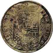 ⅔ Thaler - John George II, Germany, 1690 reverse image
