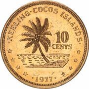 10 Cents reverse image