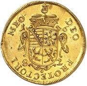2 Ducats - Christian, Germany, 1682 reverse image