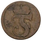 1½ Pfennig - Frederick III obverse image