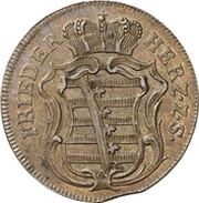 1½ Pfennig - Frederick III obverse image