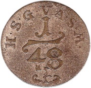 1⁄48 Thaler - Frederick III, Germany, 1767-1772 reverse image