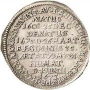 1⁄24 Thaler - Ernest Death, Germany, 1675 reverse image