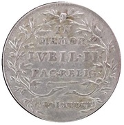 4 Groschen - Frederick III Peace of Augsburg, Germany, 1755 reverse image