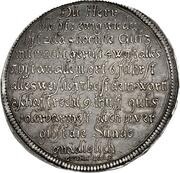 1 Thaler "Katechismustaler" - Ernest The Catechism, Germany, 1668-1671 reverse image