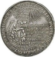 1 Thaler - Ernest Baptism obverse image