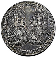 1 Thaler - Frederick II John William Allegiance of Gotha obverse image