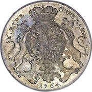 1 Thaler - Frederick III, Germany, 1764 reverse image