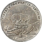 1½ Thaler - Frederick I, Germany, 1683-1688 reverse image
